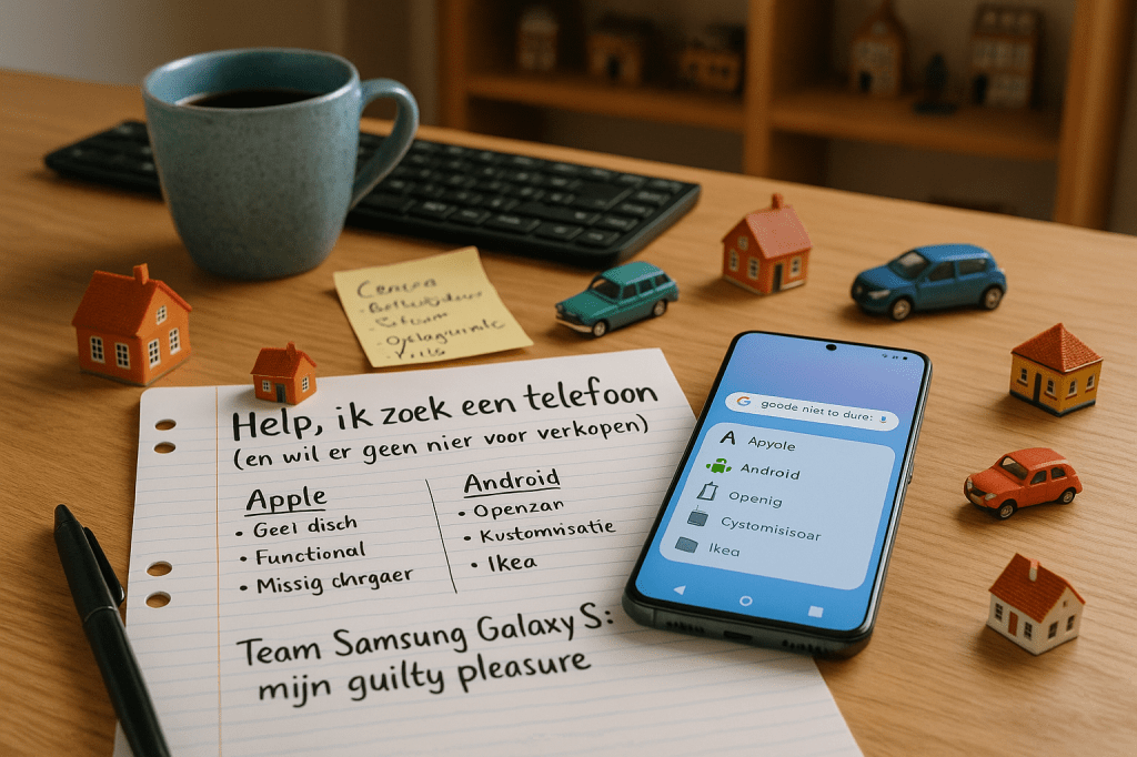 “Help, ik zoek een telefoon (en wil er geen nier voor verkopen)”