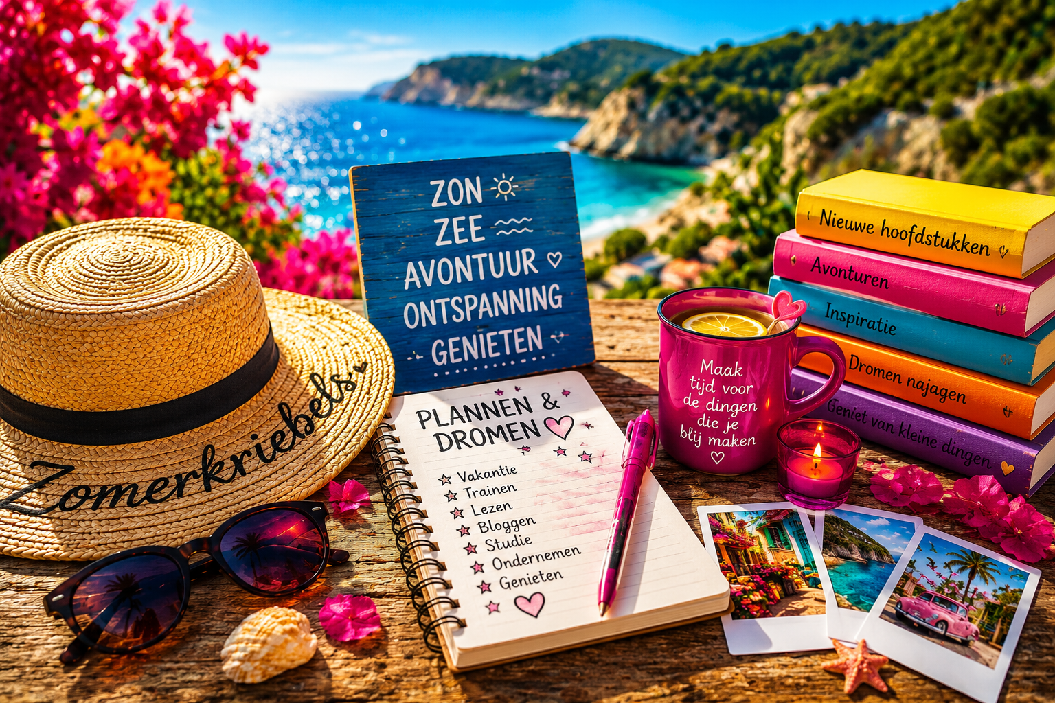 ☀️Zomerkriebels, plannen en tijd tekort! 🚗